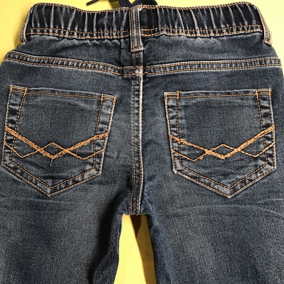 FALLS CREEK Boys Size(4 -5)Skinny Denim Blue Jeans - Picture 3 of 5